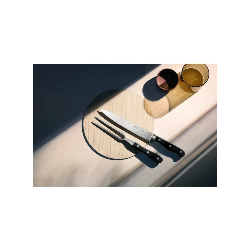 WMF - Set di coltello e forchetta per carne SPITZENKLASSE PLUS 2 pezzi