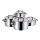 WMF - Set di pentole 4pz FUNCTION acciaio inossidabile