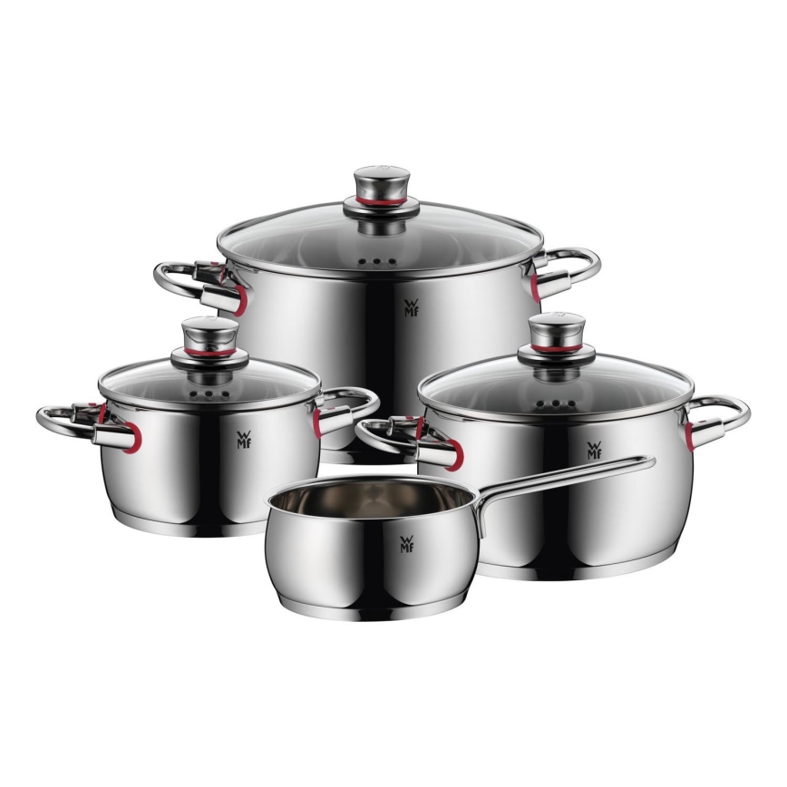 WMF - Set di pentole 4pz QUALITY ONE acciaio inossidabile