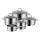 WMF - Set di pentole 5pcs ASTORIA acciaio inossidabile