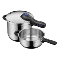 WMF - Set di pentole a pressione 6,5 l + 3 l PERFECT PLUS acciaio inossidabile