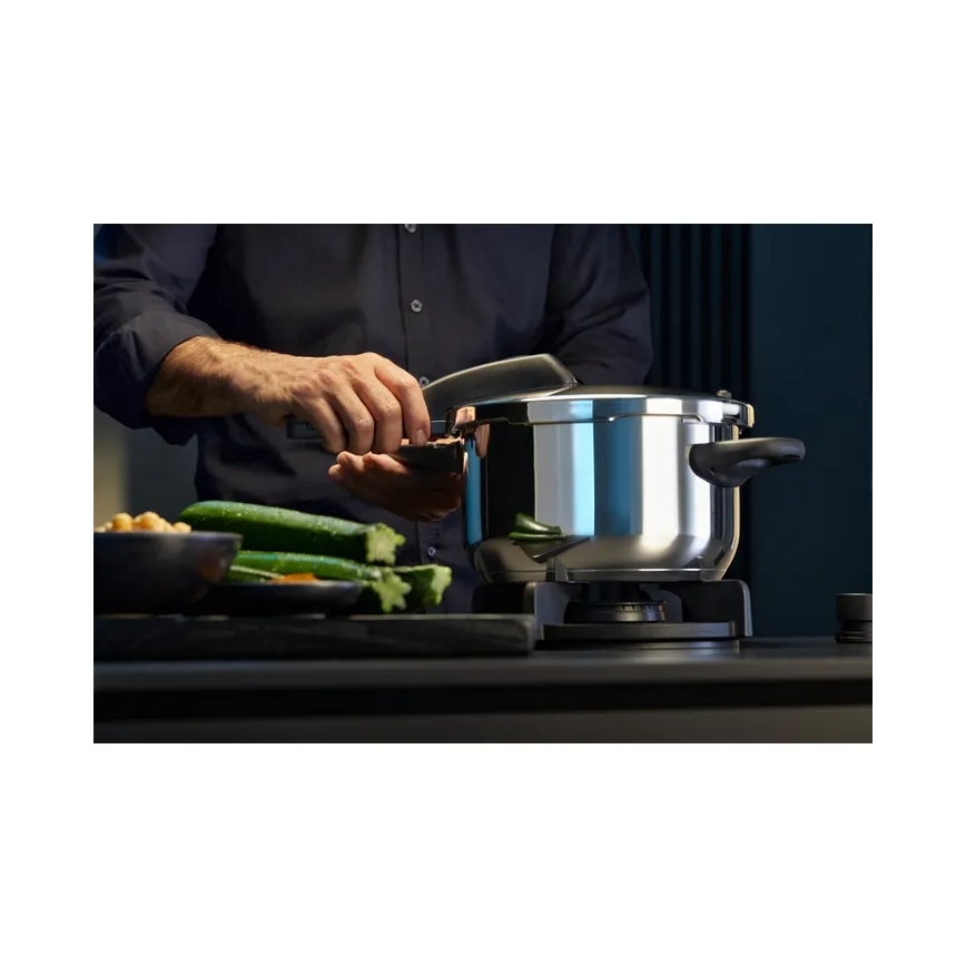 WMF - Set di pentole a pressione 8,5 l + 4,5 l PERFECT in acciaio inox
