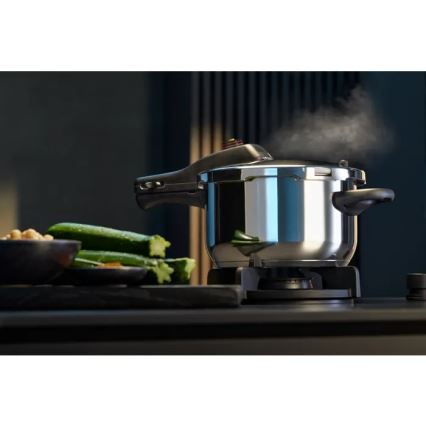 WMF - Set di pentole a pressione PERFECT in acciaio inox da 6,5 l e 3 l