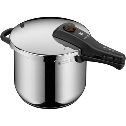 WMF - Set di pentole a pressione PERFECT in acciaio inox da 6,5 l e 3 l