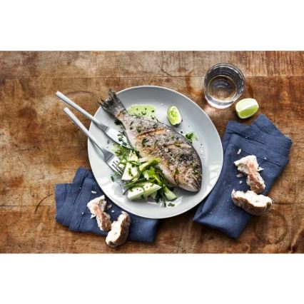 WMF - Set di posate da pesce in acciaio inox NUOVA 12 pezzi