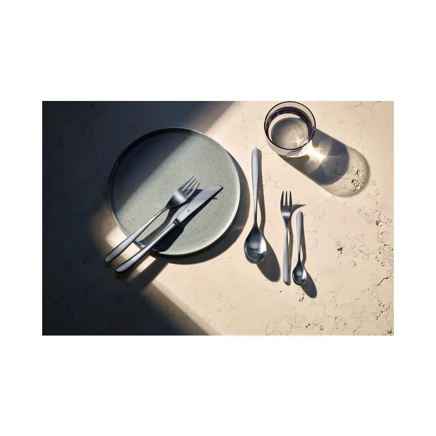 WMF - Set di posate in acciaio inossidabile SILK, 30 pezzi