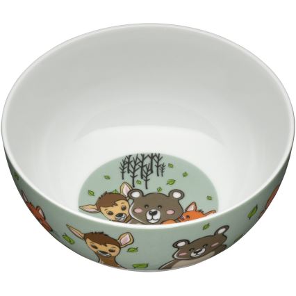 WMF - Set di stoviglie e posate per bambini FOREST FRIENDS 6pz