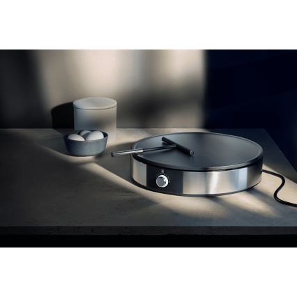 WMF - Spatola per crêpes PROFI PLUS acciaio inox/nero