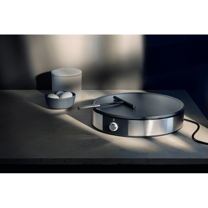 WMF - Spatola per crêpes PROFI PLUS acciaio inox/nero