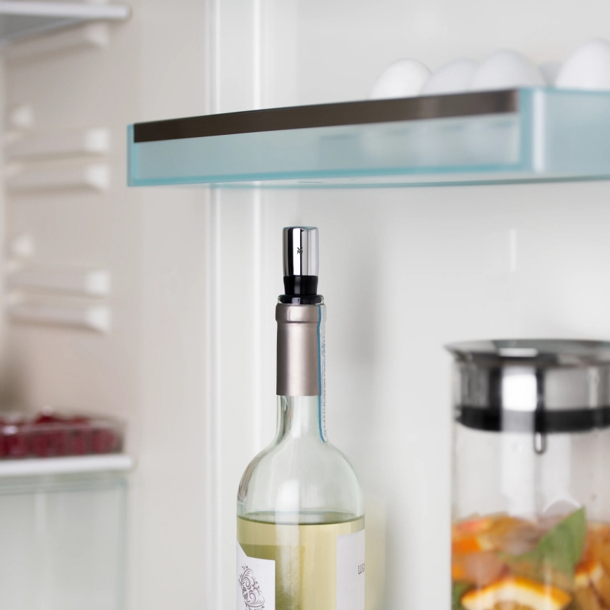 WMF - Tappo per vino in acciaio inox/nero