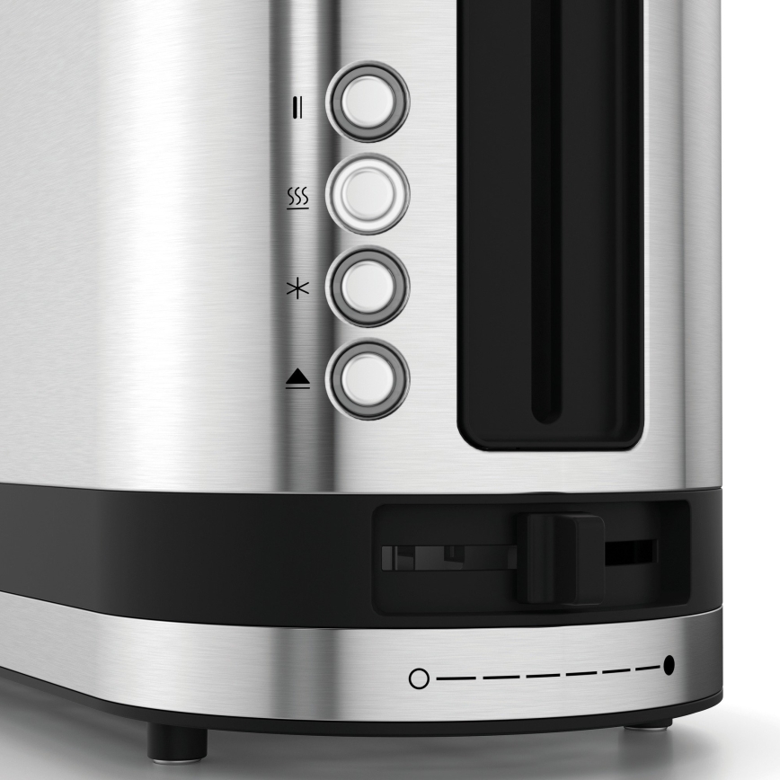 WMF - Tostapane a due fori XXL KITCHENminis 900W/230V acciaio inossidabile