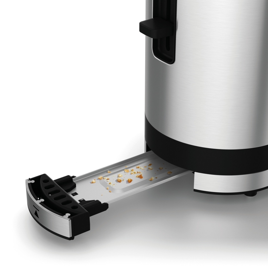 WMF - Tostapane XXL a fessura singola KITCHENminis 900 W/230 V, acciaio inossidabile