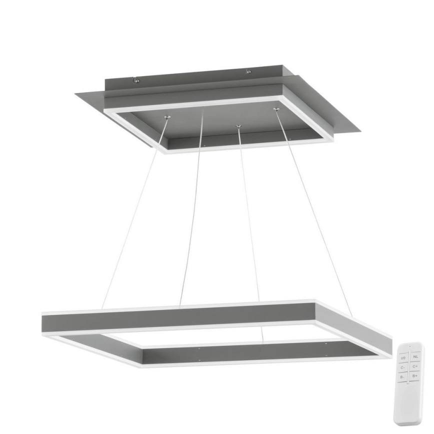 Wofi 10287 - Lampadario LED dimmerabile su filo KEMI LED/70W/230V 3000-6400K + telecomando