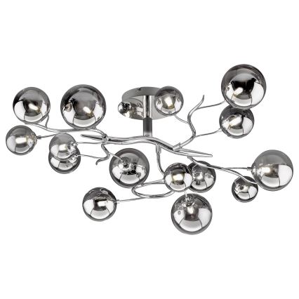 Wofi 10697 - Lampadario a plafone JASMINE 15xG9/10W/230V