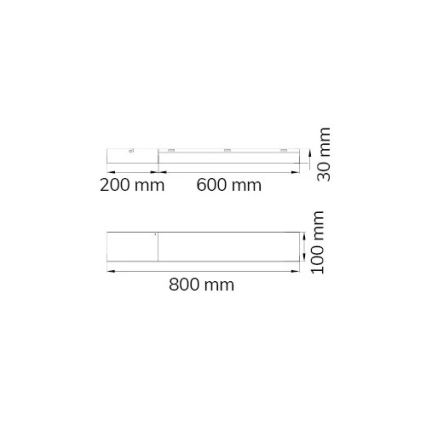 Wofi 11277 - SET 3x Plafoniera LED RGBW dimmerabile FOURLIGHTS LED/30W/230V + telecomando