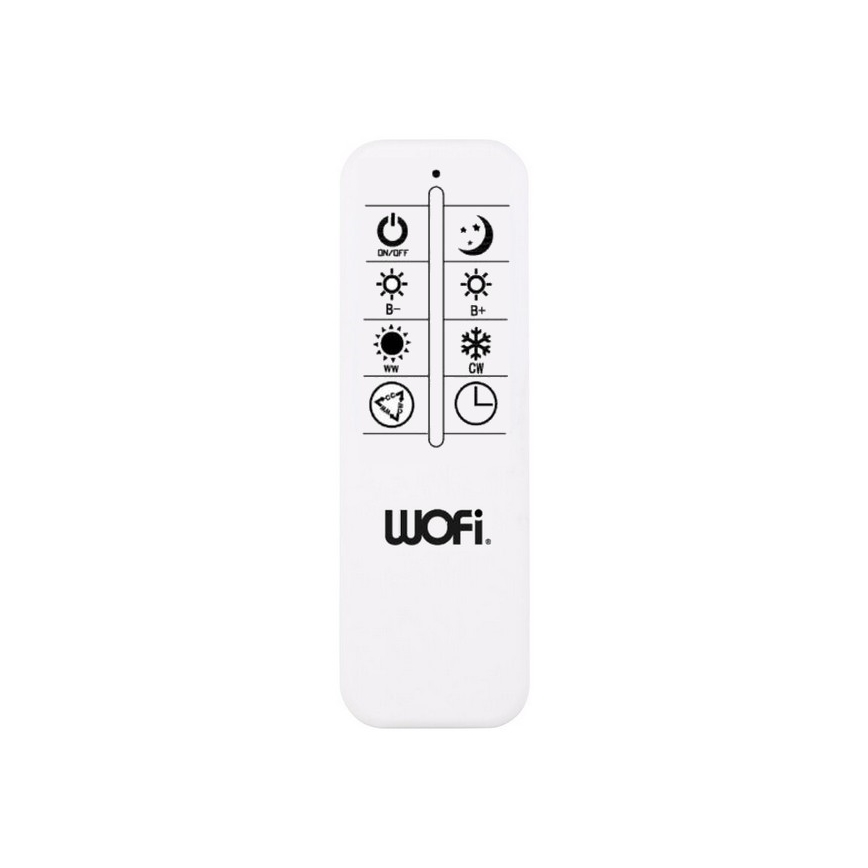 Wofi 11621 - Plafoniera LED dimmerabile AKON LED/38W/230V 2700-5500K + telecomando