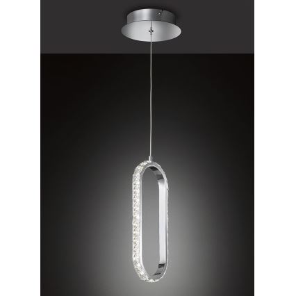 Wofi 11696 - Lampadario LED Dimmerabile su filo HARLEY LED/12W/230V 3200K