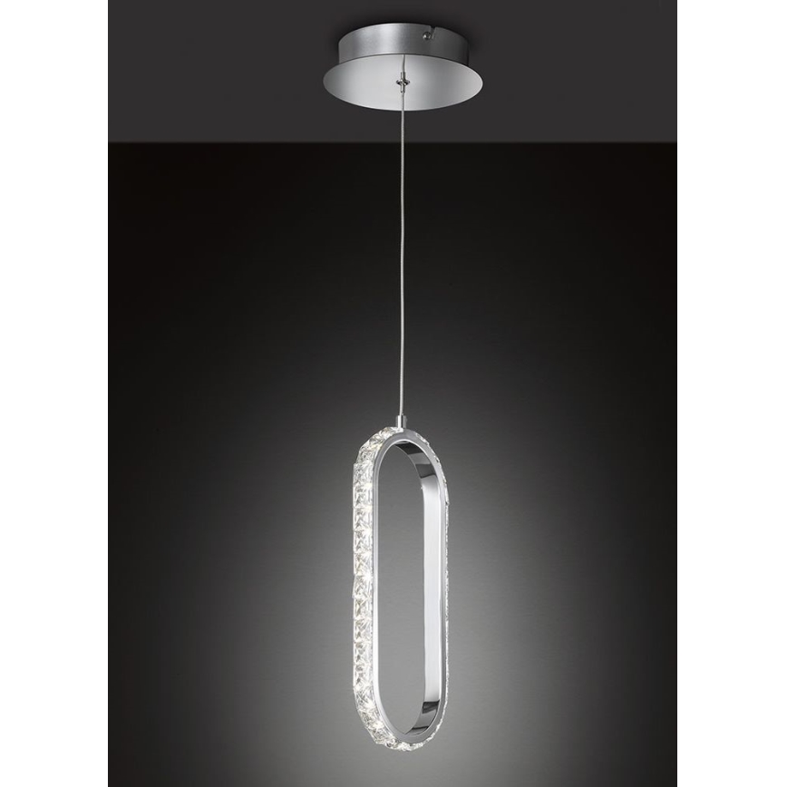 Wofi 11696 - Lampadario LED Dimmerabile su filo HARLEY LED/12W/230V 3200K