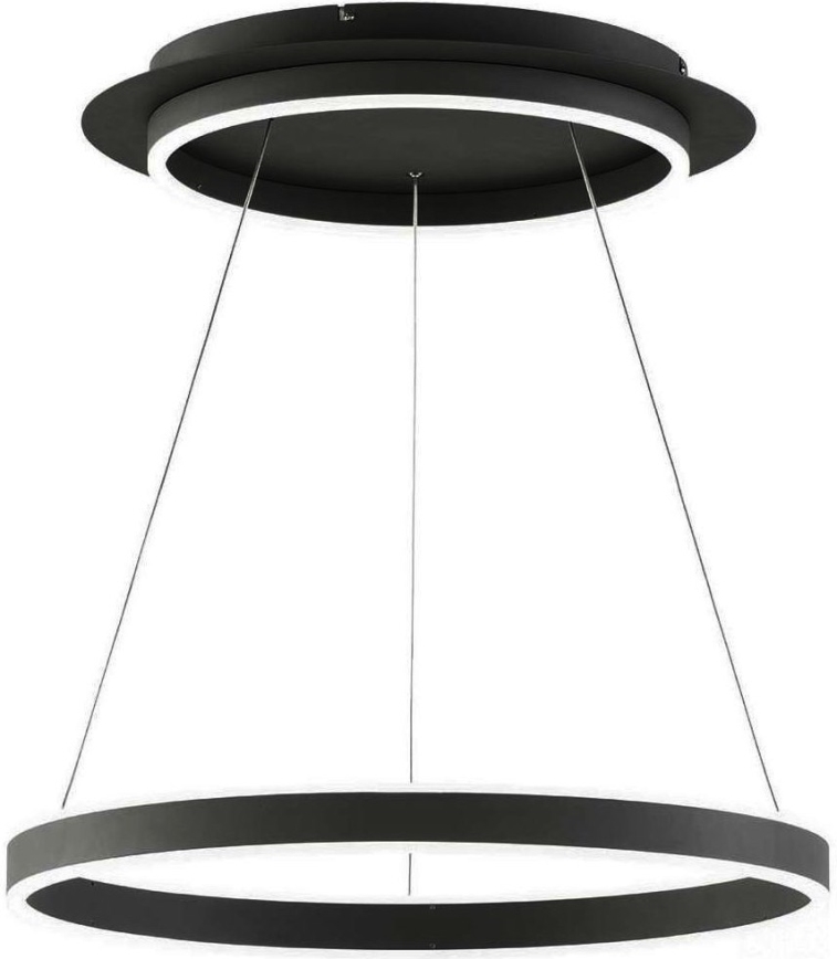 Wofi 12147 - Lampadario a sospensione con filo LED dimmerabile KEMI LED/73W/230V 3000K + telecomando