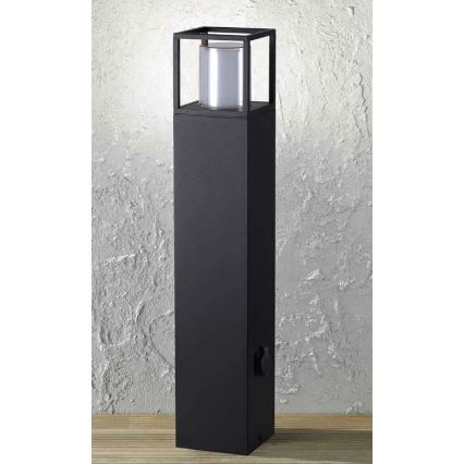 Wofi 12234 - Lampada da esterno LED con presa FILIA LED/8,5W/230V IP54 80 cm SCHUKO
