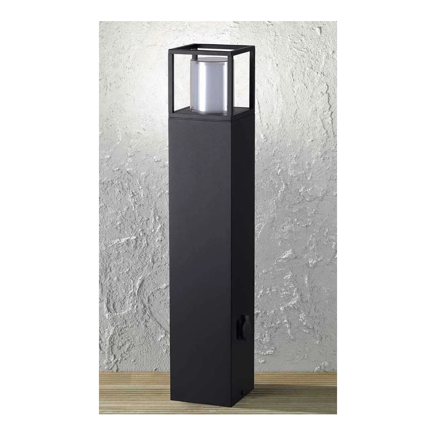 Wofi 12234 - Lampada da esterno LED con presa FILIA LED/8,5W/230V IP54 80 cm SCHUKO