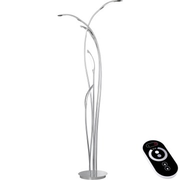 Wofi 3326.05.01.5000 - Lampada da terra dimmerabile a LED HAMPTON 5xLED/5,2W/230V + telecomando
