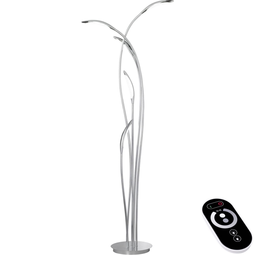 Wofi 3326.05.01.5000 - Lampada da terra dimmerabile a LED HAMPTON 5xLED/5,2W/230V + telecomando