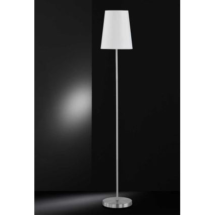 Wofi 3329.01.06.6000 - Lampada da terra FYNN 1xE27/60W/230V bianco