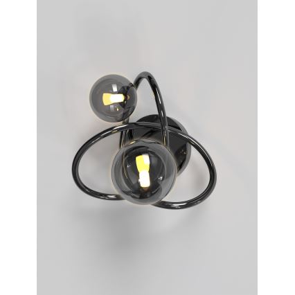 Wofi 4014-205 - Applique a LED NANCY 2xG9/3,5W/230V nero/cromo lucido