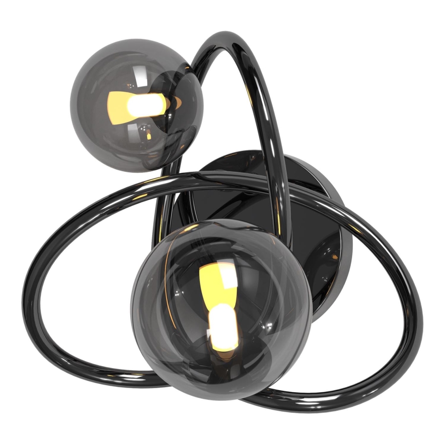 Wofi 4014-205 - Applique a LED NANCY 2xG9/3,5W/230V nero/cromo lucido