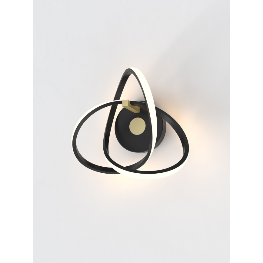 Wofi 4134-104 - Applique a LED INDIGO LED/14W/230V nero/oro