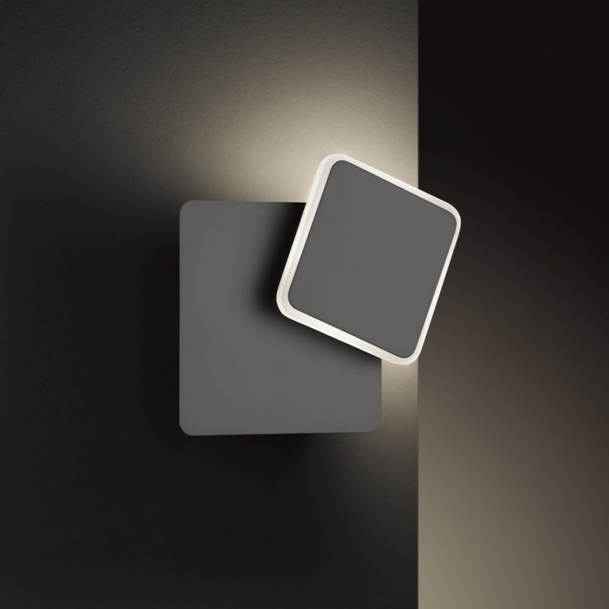 Wofi 4785.01.10.9000 - Applique a LED SUTTER LED/4,5W/230V 3000K nero