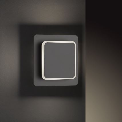 Wofi 4785.01.10.9000 - Applique a LED SUTTER LED/4,5W/230V 3000K nero