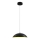 Wofi 6001-104 - Lampadario a sospensione con filo LED dimmerabile ROSCOFF LED/19W/230V nero/oro