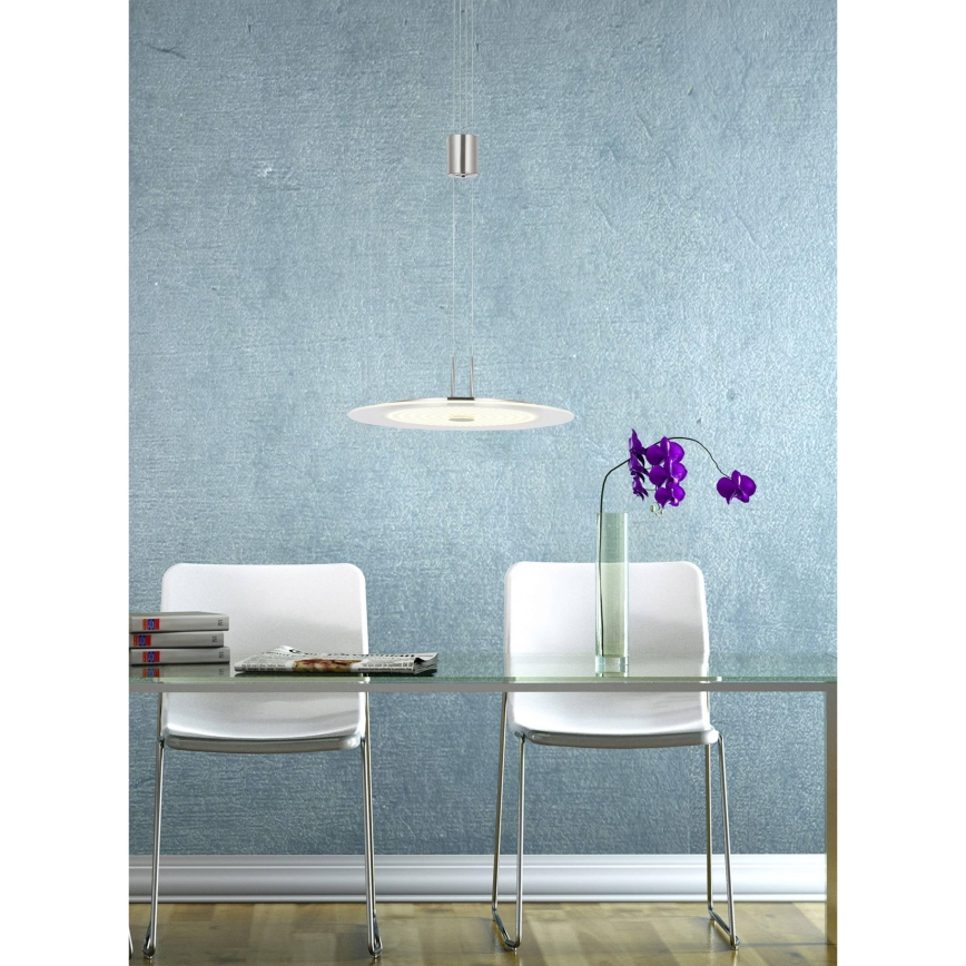 Wofi 6120.01.54.0000 - Lampadario a sospensione con filo LED dimmerabile ROMA LED/21,6W/230V