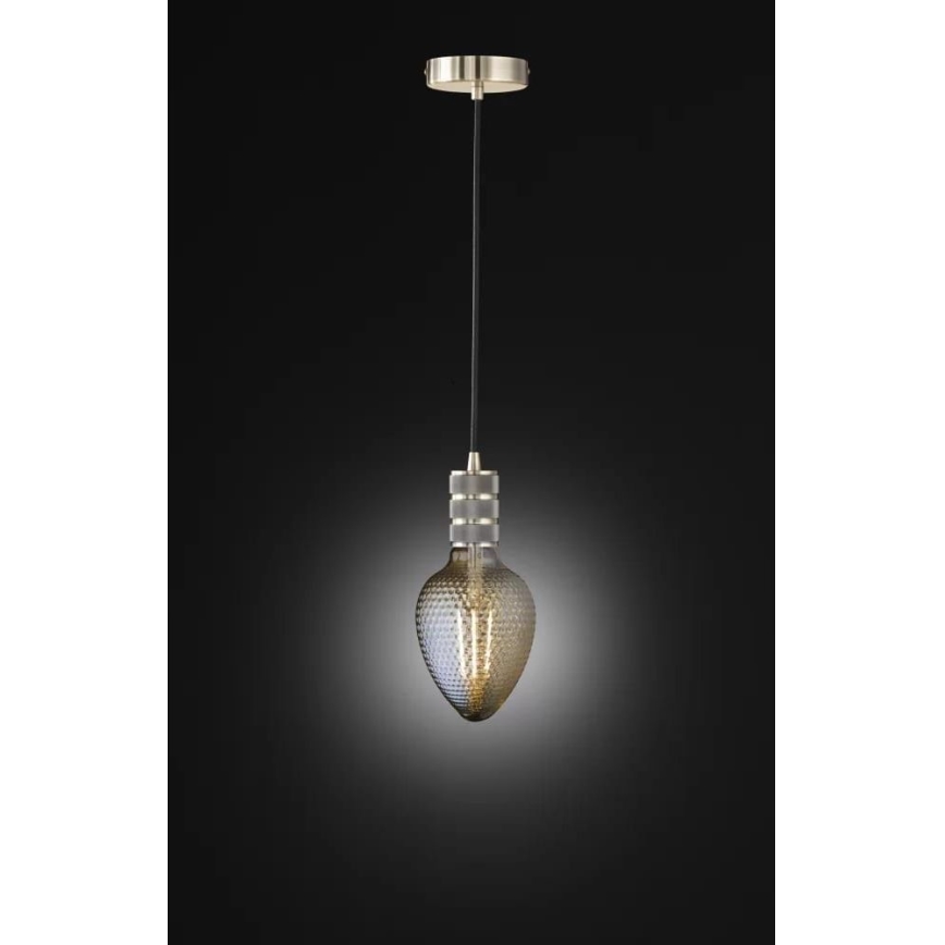 Wofi 6201.01.64.7000 - Lampadario a sospensione con filo MASSA 1xE27/60W/230V bronzo