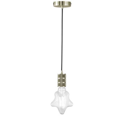 Wofi 6201.01.64.7000 - Lampadario a sospensione con filo MASSA 1xE27/60W/230V bronzo