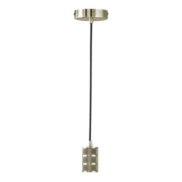 Wofi 6201.01.64.7000 - Lampadario a sospensione con filo MASSA 1xE27/60W/230V cromo lucido