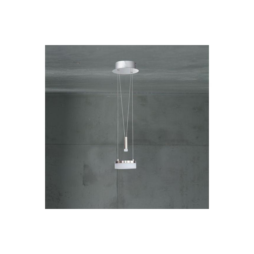 Wofi 6263.02.54.6250 - Lampadario a sospensione con filo LED dimmerabile JETTE LED/10W/230V + LED/1W