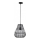 Wofi 6404.01.10.9000 - Lampadario a sospensione con filo BANKS 1xE27/40W/230V