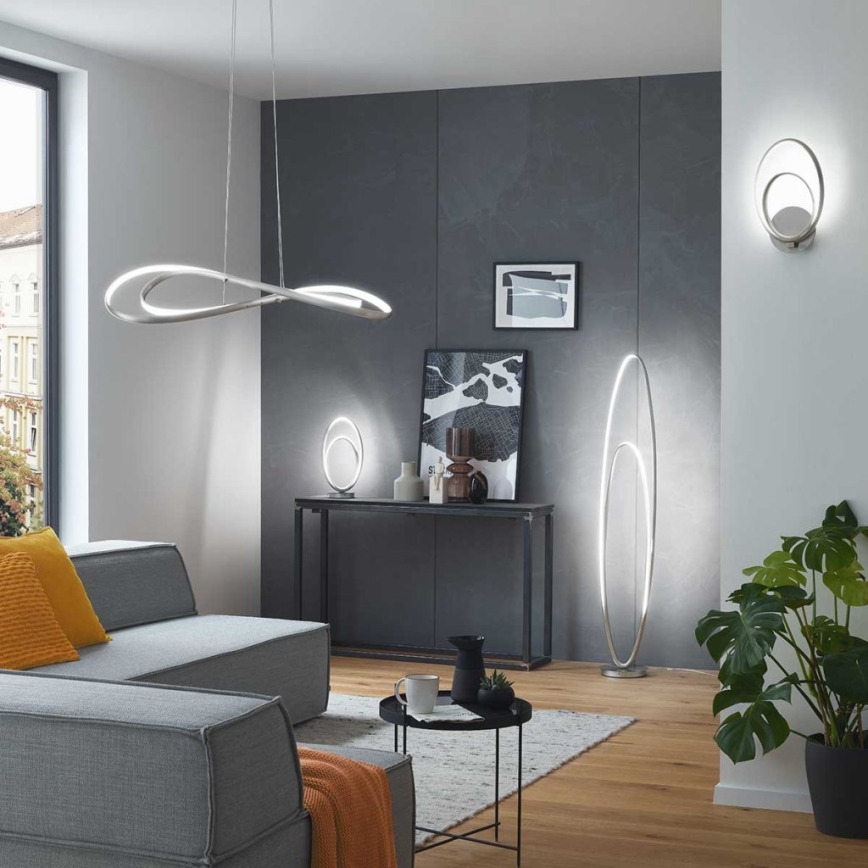 Wofi 6480.02.64.8000 - Lampadario LED dimmerabile su filo COLLIN LED/27W/230V 2700-6000K Wi-Fi + telecomando