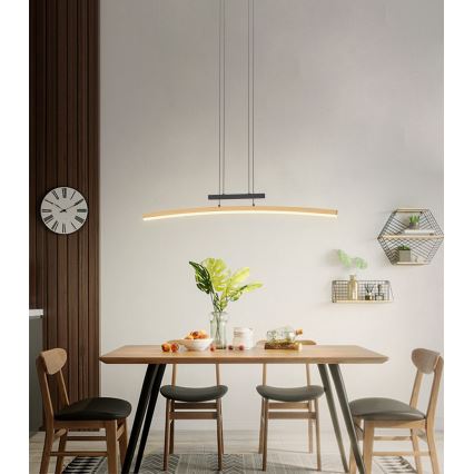 Wofi 7020-106 - Lampadario a sospensione con filo LED dimmerabile BOLOGNA LED/27W/230V