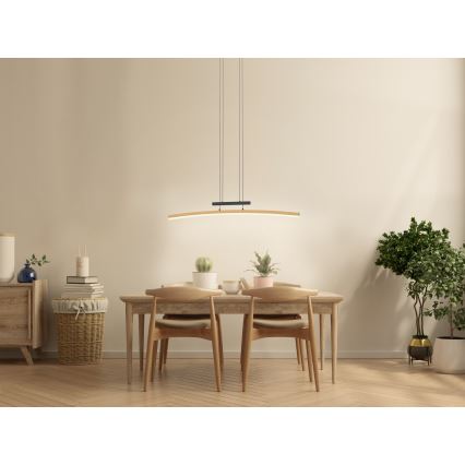 Wofi 7020-106 - Lampadario a sospensione con filo LED dimmerabile BOLOGNA LED/27W/230V