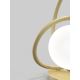 Wofi 8014-201 - Lampada da tavolo LED NANCY 2xG9/3,5W/230V oro/bianco