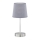 Wofi 8324.01.50.0000 - Lampada da tavolo CESENA 1xE14/42W/230V grigio