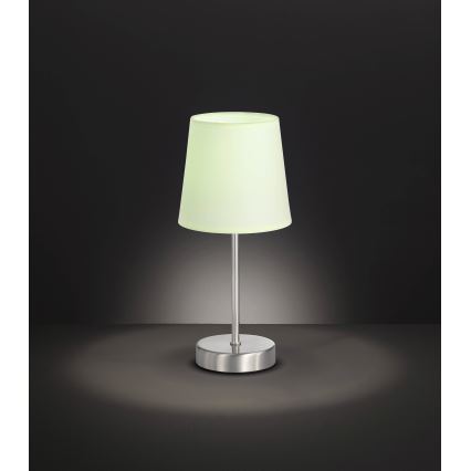 Wofi 832401178000 - Lampada da tavolo CESENA 1xE14/42W/230V verde