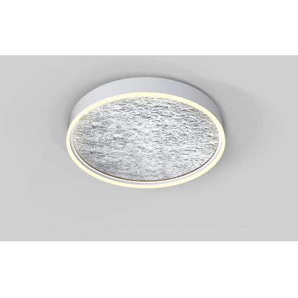 Wofi 9002-103L - Plafoniera LED dimmerabile BORDEAUX LED/60W/230V argento