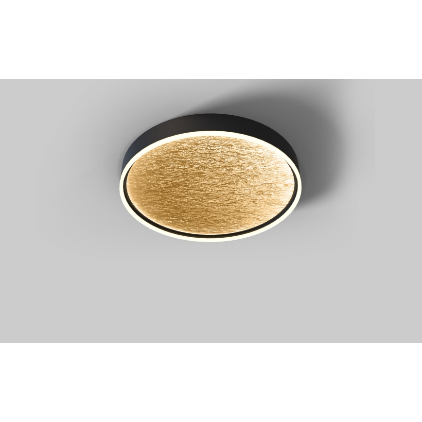 Wofi 9002-104L - Plafoniera LED dimmerabile BORDEAUX LED/60W/230V nero/oro