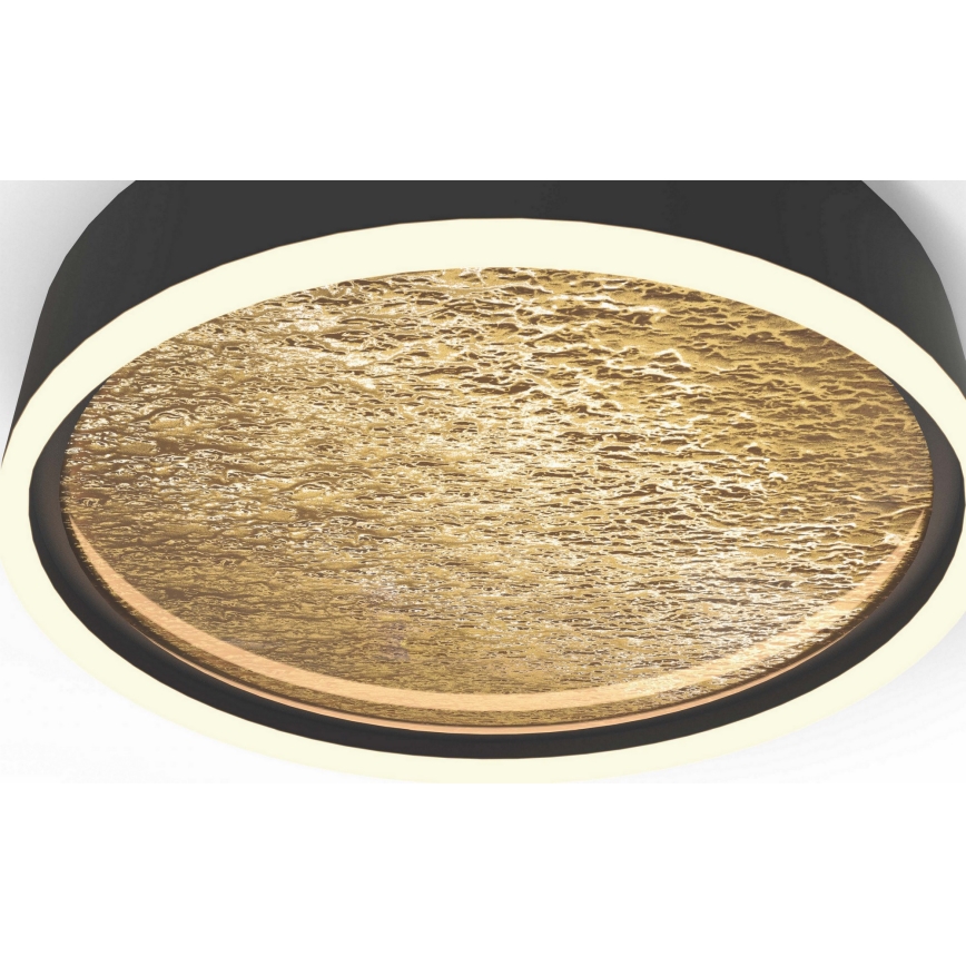 Wofi 9002-104L - Plafoniera LED dimmerabile BORDEAUX LED/60W/230V nero/oro