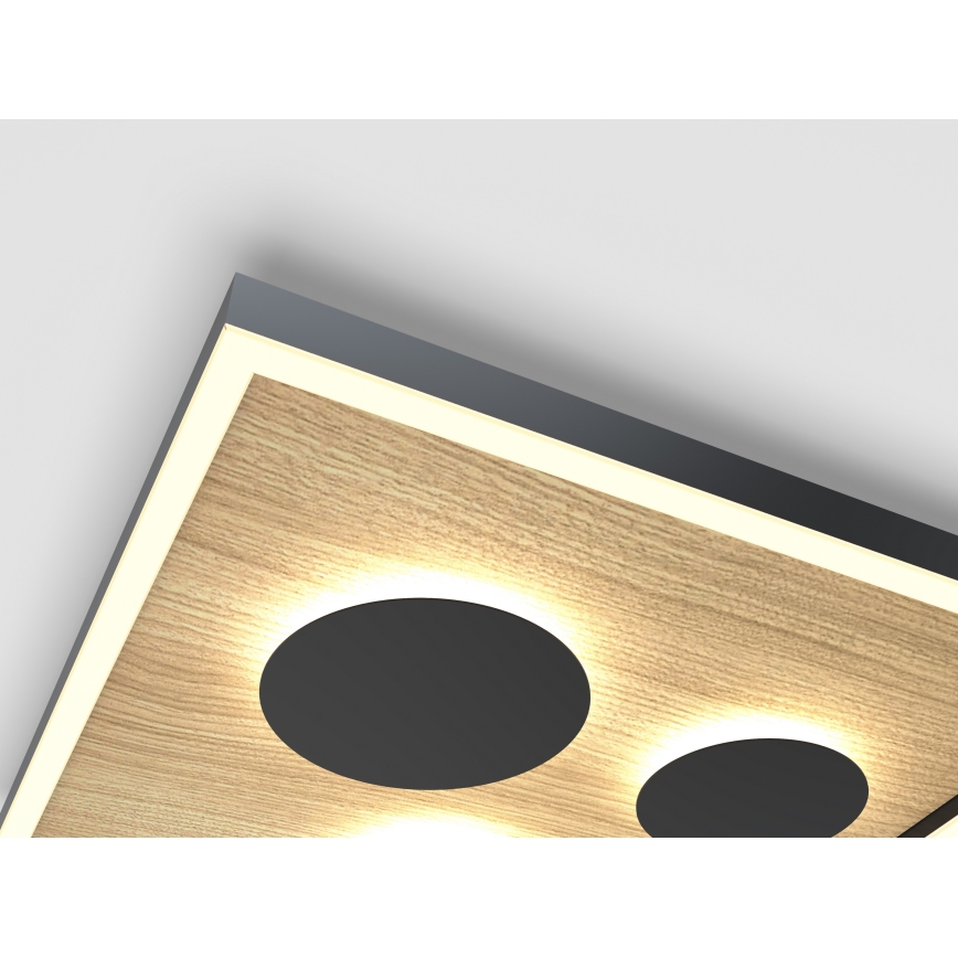 Wofi 9012-306S - Plafoniera LED dimmerabile DIJON LED/26W/230V